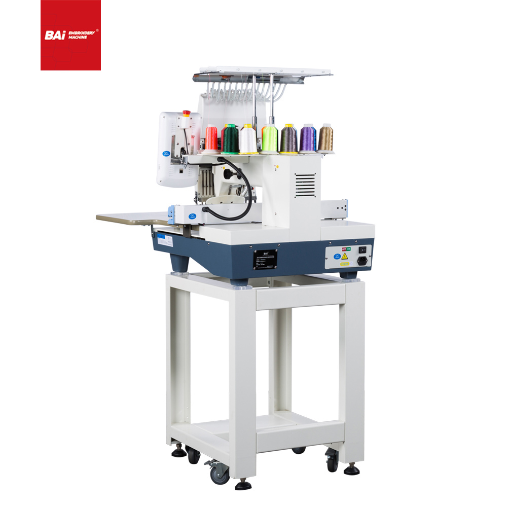 BAI Single Head High Speed Computer Cap Embroidery Machine with Ultra Low Discount