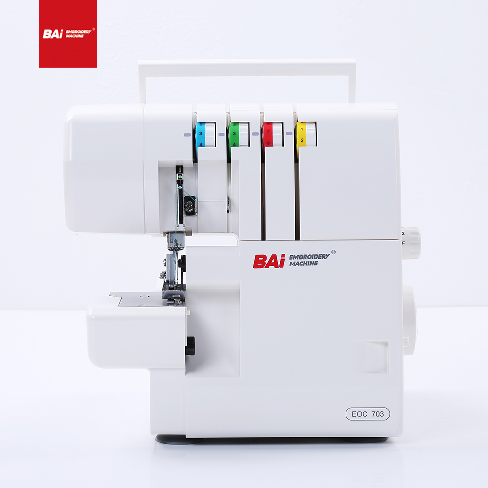 BAI Sewing Machine Overlock with 4 Thread for Industrial Overlock Sewing Machine