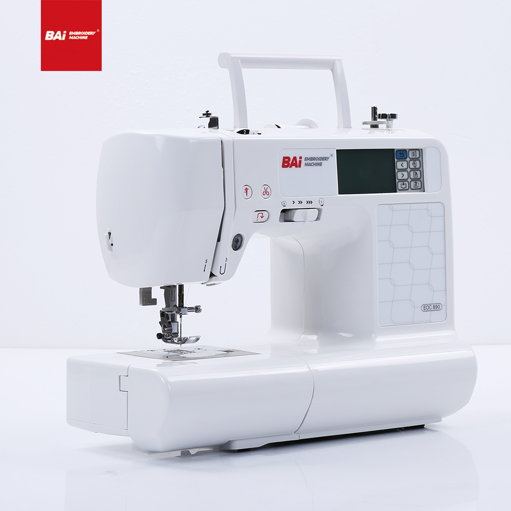 BAI Flat Sewing Machine Industrial for Garment Denim Dressing Needle Household Embroidery Machine