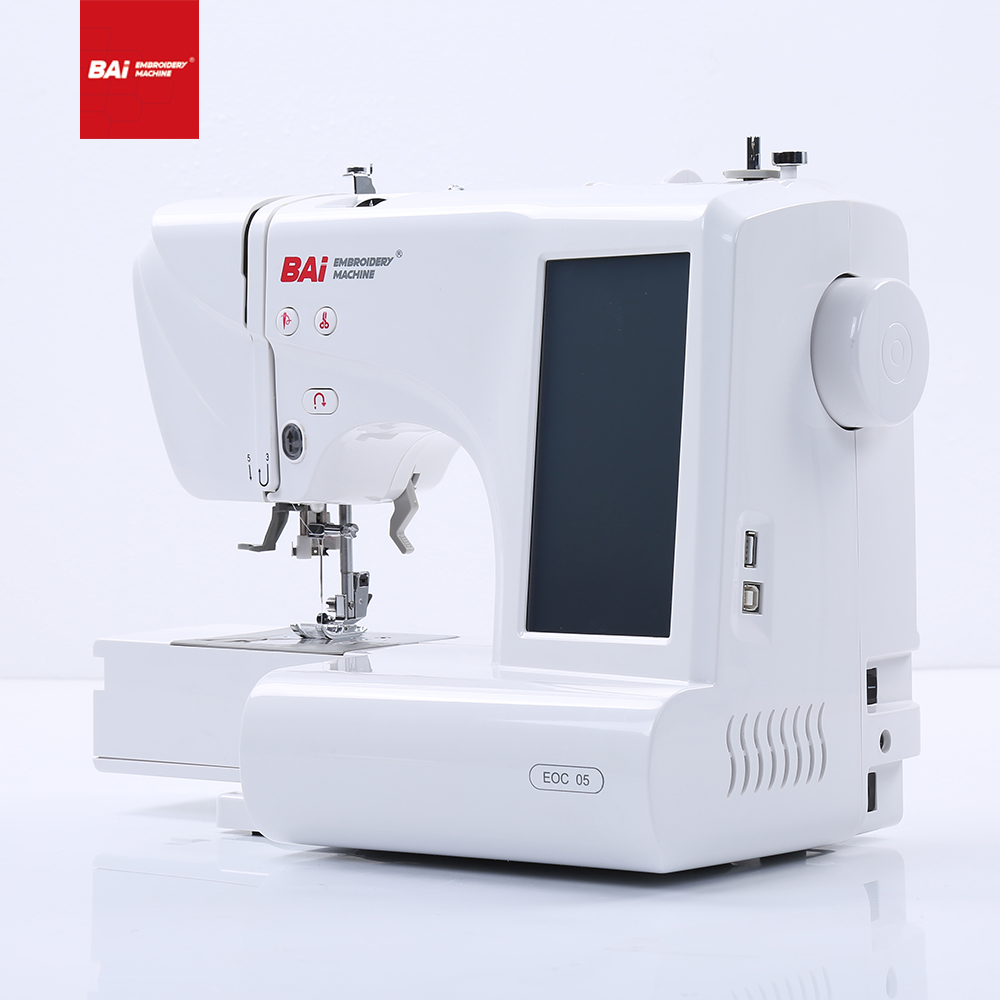 BAI Mini Handy Embroidery And Sewing Machine for Mini Size Computer Sewing Machine
