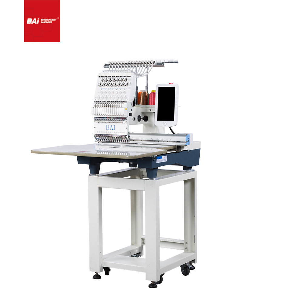 BAI Portable Commercial Multifunctional Computerized Embroidery Machine with Factory Price