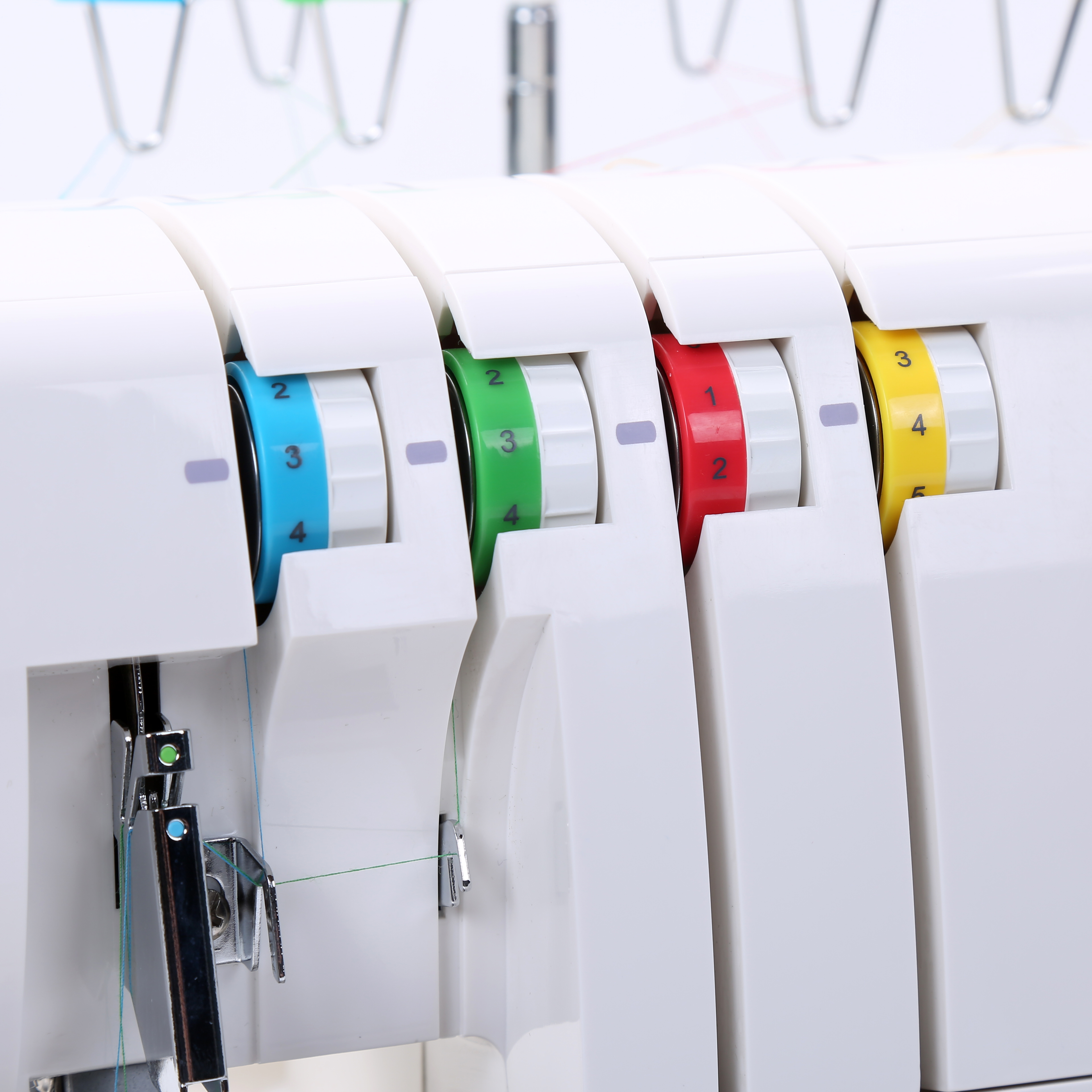 BAI Household Stitch Sewing Overlock Machine with Various Overlocking Methods